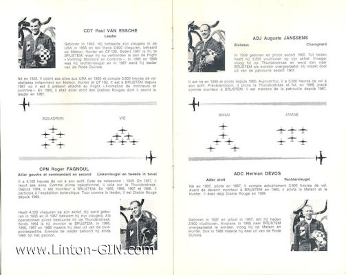 Les Diables Rouges inner pages