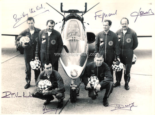 Les Diables Rouges  - Autographed Photo